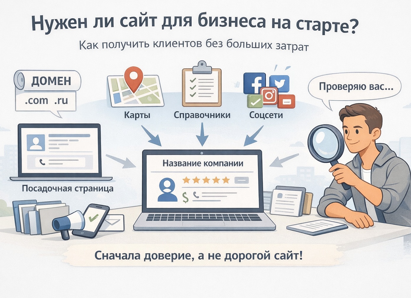 Почему сайт важен для Вашего бизнеса?
